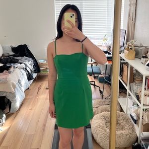 French Connection Green Mini Dress